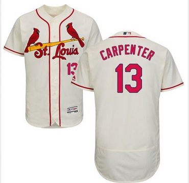 St.Louis Cardinals #13 Matt Carpenter Cream 2016 Flexbase Collection Stitched Baseball Jersey DingZhi,We sell and wholesale St.Louis Cardinals #13 Matt Carpenter Cream 2016 Flexbase Collection Stitched Baseball Jersey DingZhi on line form chian!